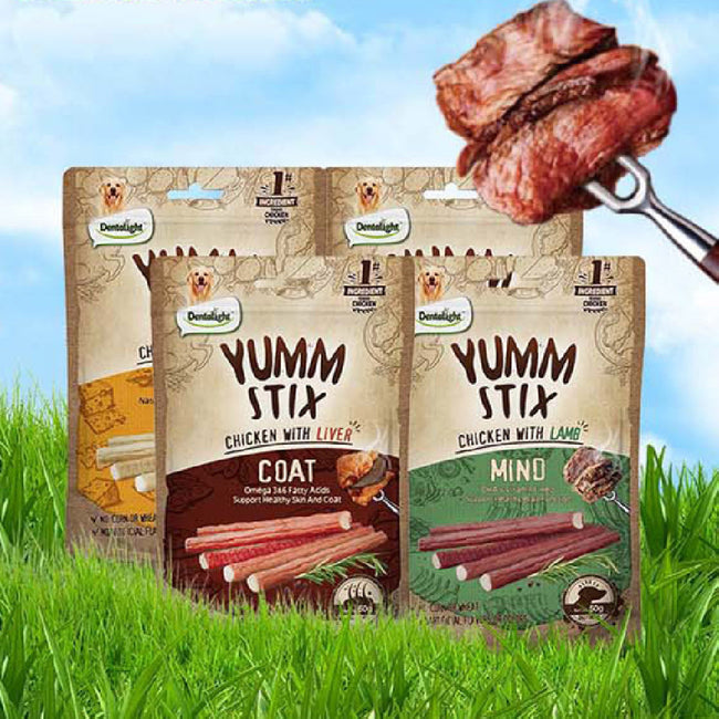 Pure Chicken Emulsion Strips for Appetite Support - Puppy Vitamin Hover Image