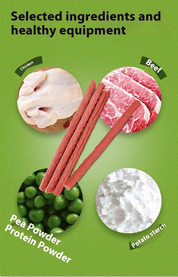 Pure Chicken Emulsion Strips for Appetite Support - Puppy Vitamin