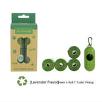 Biodegradable Pet Waste Bags with Dispenser Box Fragrance