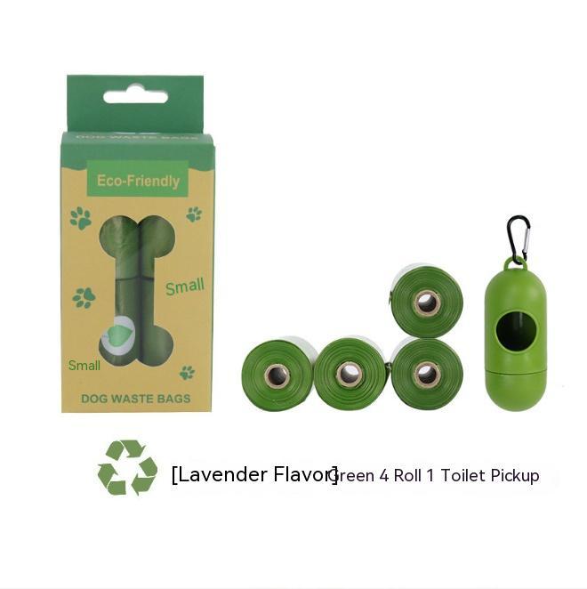 Biodegradable Pet Waste Bags with Dispenser Box Fragrance