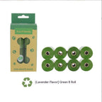 Biodegradable Pet Waste Bags with Dispenser Box Fragrance