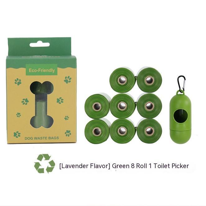 Biodegradable Pet Waste Bags with Dispenser Box Fragrance