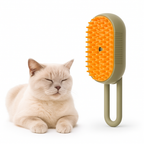 Pet Grooming Steam Brush – 3-in-1 Electric Spray for Hair Removal