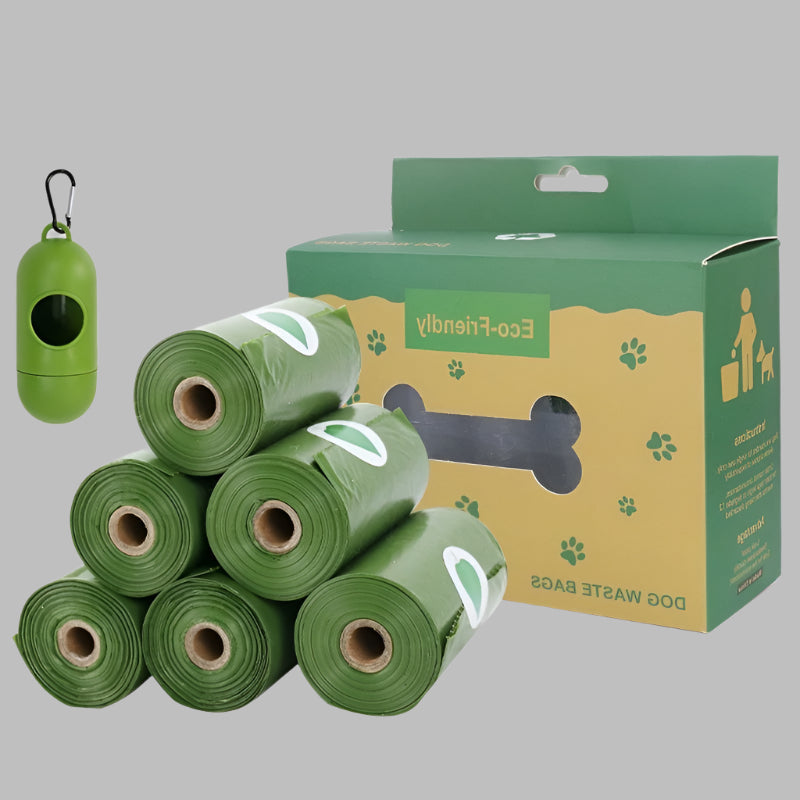 Biodegradable Pet Waste Bags with Dispenser Box Fragrance