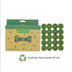 Biodegradable Pet Waste Bags with Dispenser Box Fragrance
