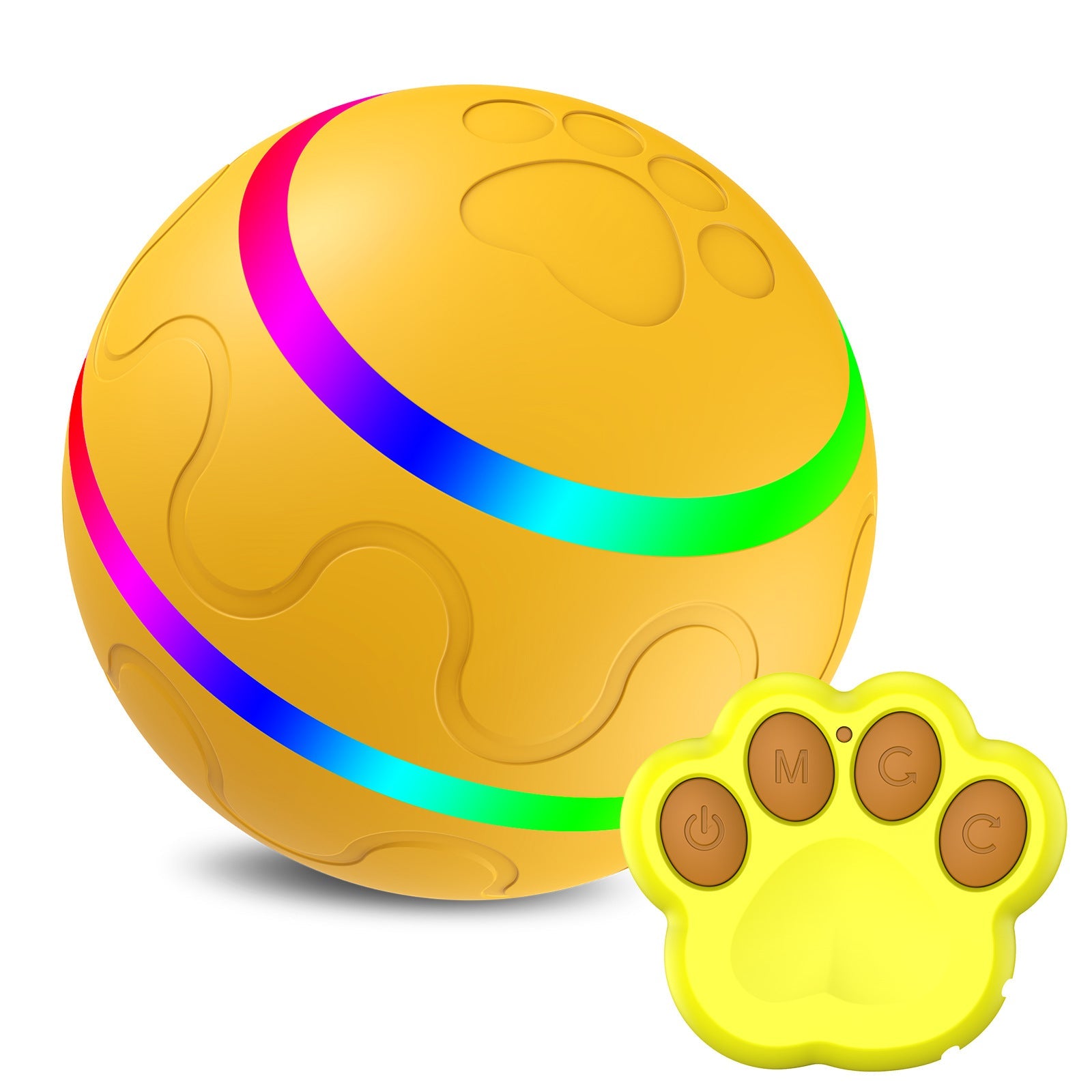 Interactive Automatic Rotating Cat & Dog Toy Ball for Fun