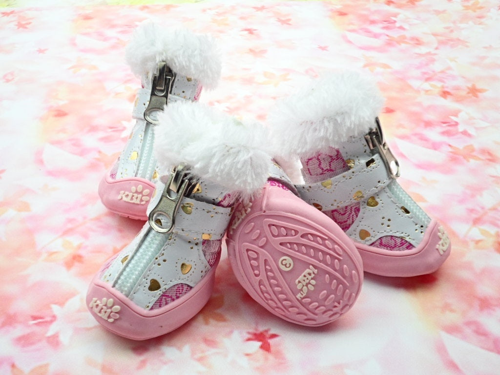 Dog Running Shoes -Stylish Sneaker Pet Footwear | Happy Pets
