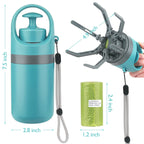 Portable dog poop scooper Lightweight Waste Picker w/ Bag