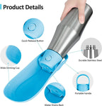 Portable Dog Water Bottle — Leakproof Travel Cup for Dogs on the Go