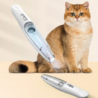 Pet Grooming Trimmer — Cordless Clipper with Built-In Hair Collector