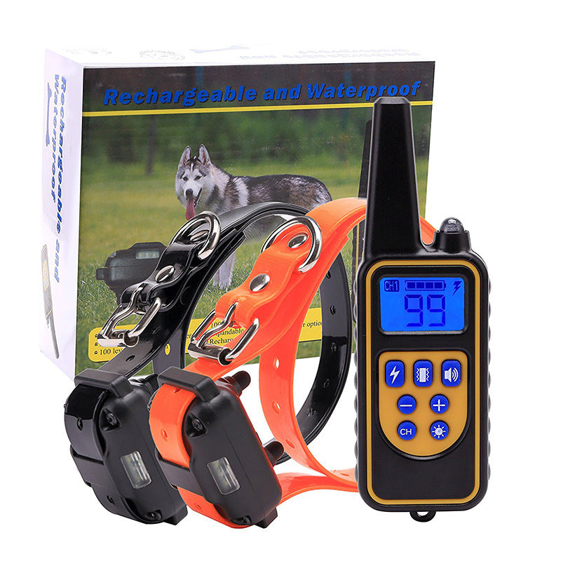 Remote Dog Training Collar with Remote Control System