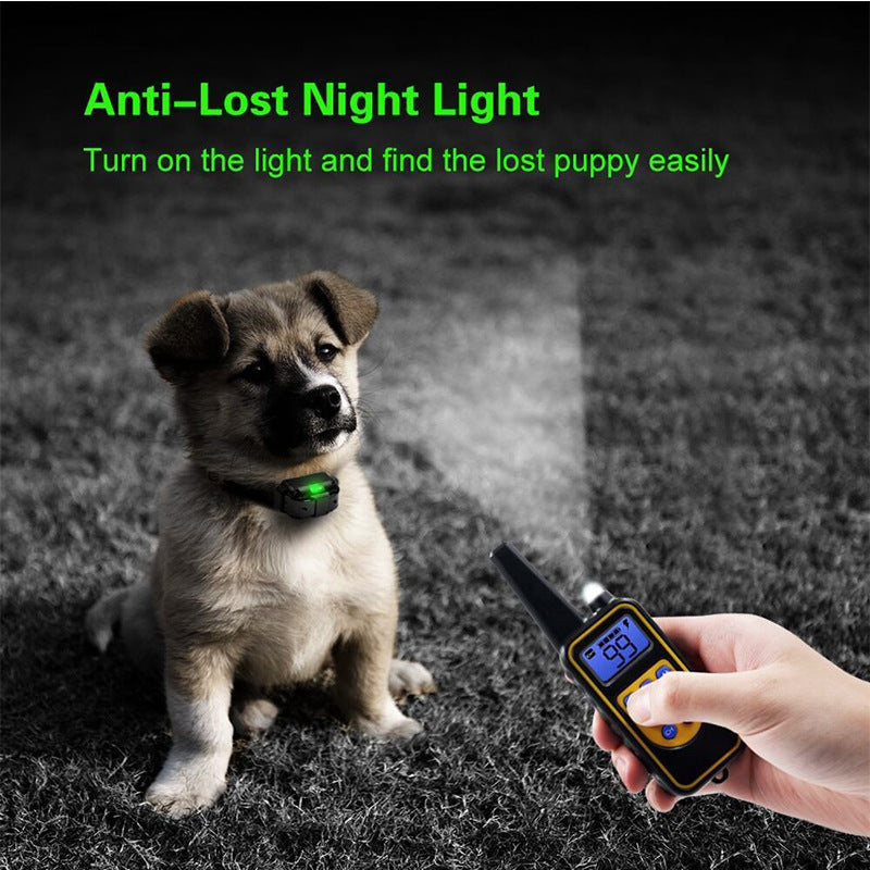 Remote Dog Training Collar with Remote Control System