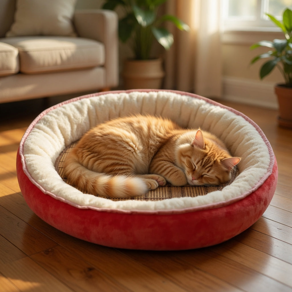 Removable Pet Mat — Eco-Friendly, Washable & Cozy for Cats and Dogs