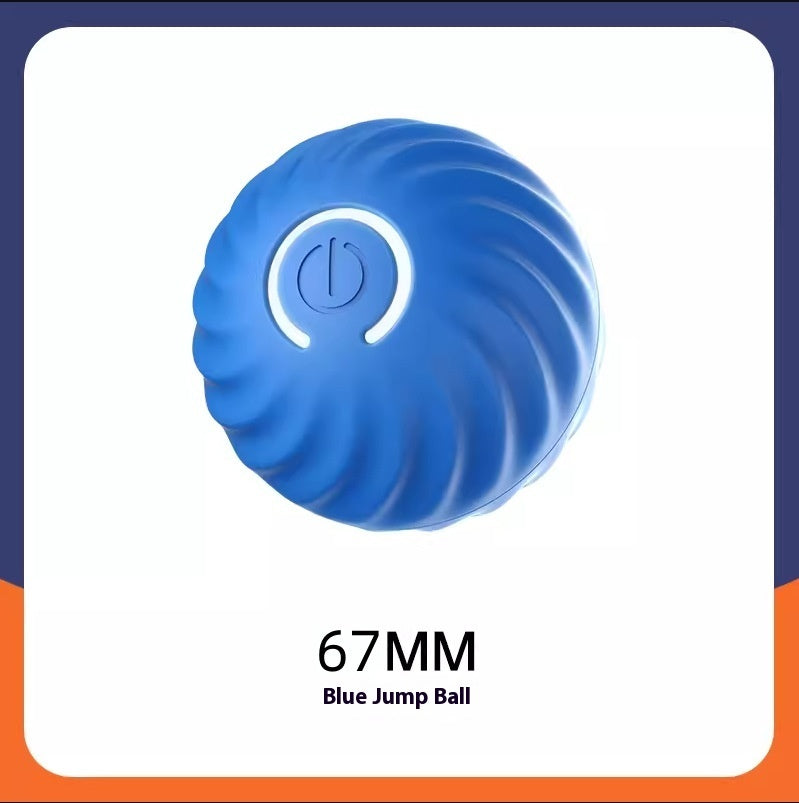 Rubber Dog Chew Ball – Interactive Bouncing Toy for Dogs
