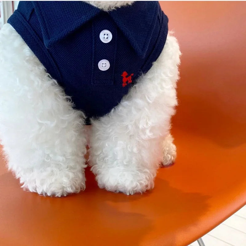 Summer Polo Shirt for Dogs – Stylish Cooling Vest for Small & Medium Breeds