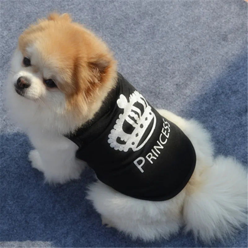 Lightweight Summer Dog Vest - Breathable Mesh Shirt for Small Dogs & Cats
