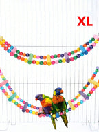 Wooden Bird Ladder & Swing