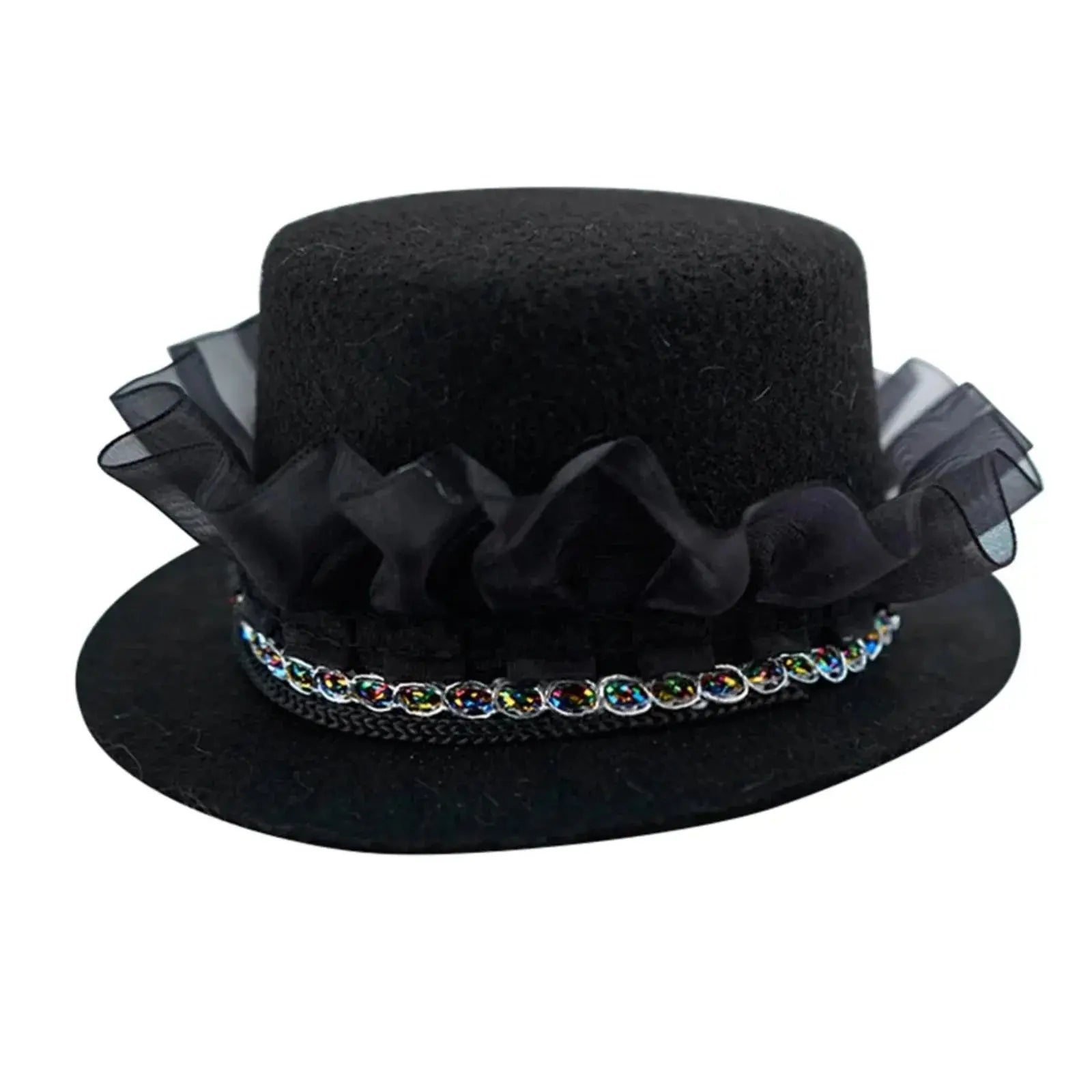 Festival Dog Hat Dogs Cat Wedding Party Gentleman Hats Caps For Puppy Kitten Headwear Pet Halloween Photo Prop Top Hat Accessory