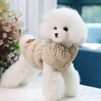 Soft Warm Dog Clothes Winter Padded Puppy Cat Coat Jacket For Small Medium Dogs