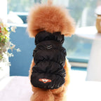 Soft Warm Dog Clothes Winter Padded Puppy Cat Coat Jacket For Small Medium Dogs