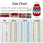 Christmas Wear for Large Dog Sweater Knit Big Dog Sweater Christmas Pet Turtleneck Doggy Sweatshirt for Extra Dogs Boy Girl