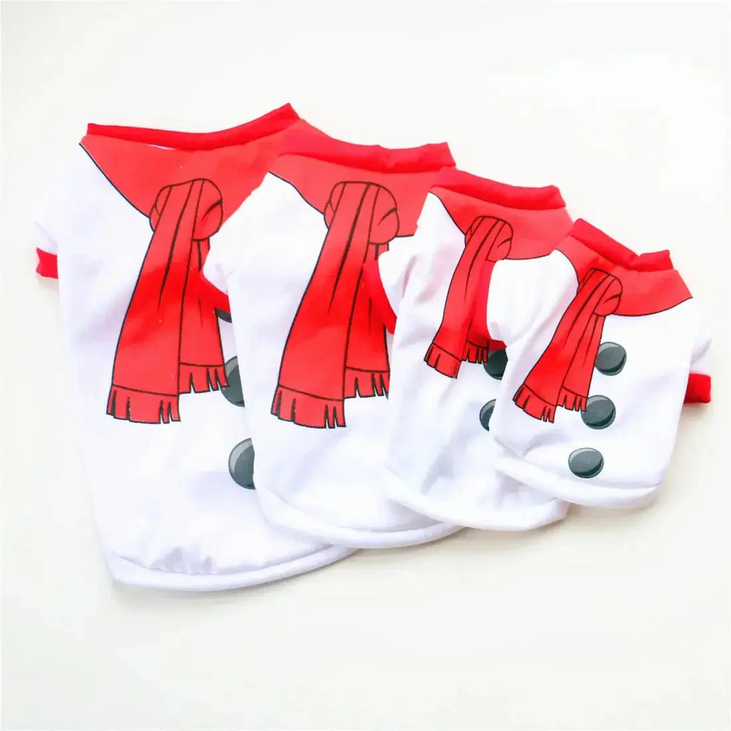 Christmas Dog Clothes New Year Pets Dogs Clothing For Small Medium Dogs Costume Chihuahua Pet Shirt Warm Dog Clothing Yorkshire