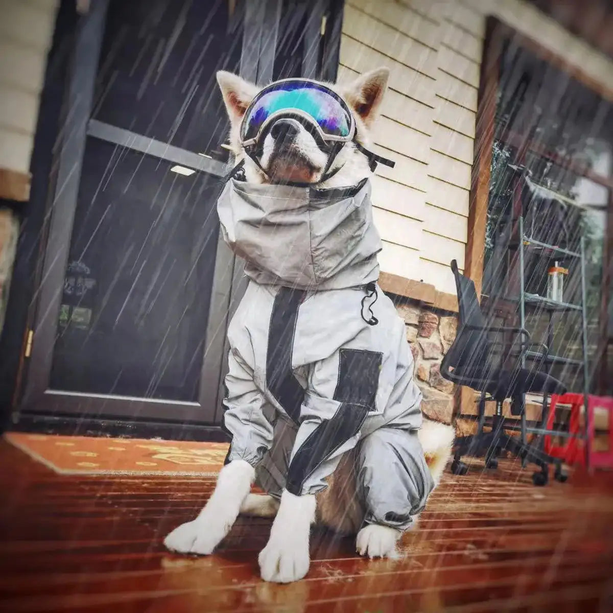 Outdoor Large Dog Raincoat: Stylish Protection for All Weather! ☔🐾