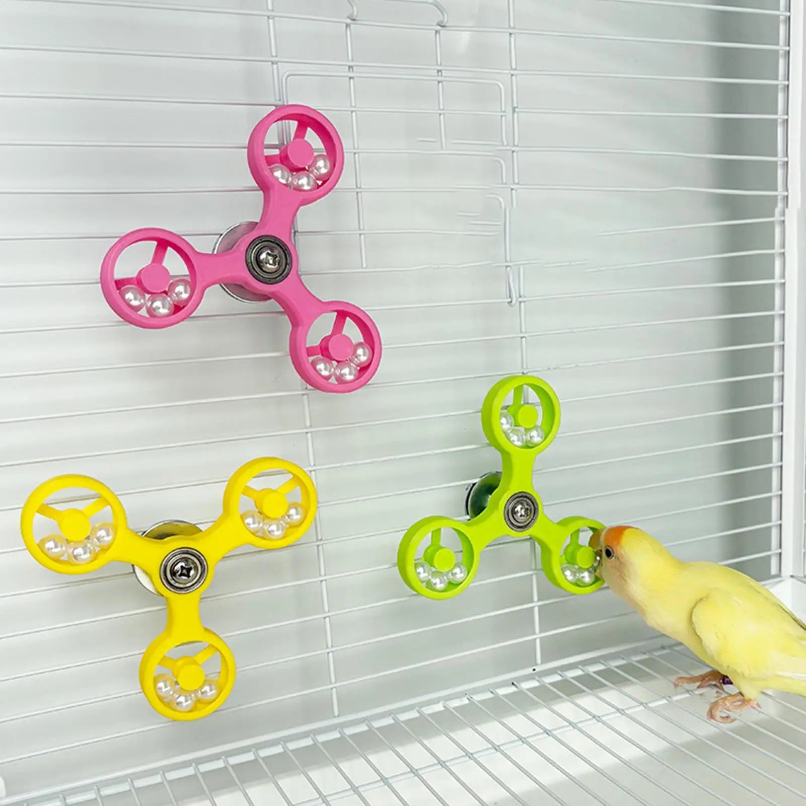 Rotating Bird Spinner Toy