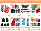 Pet Dog Coat with Harness Winter Cat Waterproof Coat Zipper Dog Jacket with Reflective Harness for Smal Medium Large Dogs