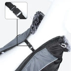 Thickened Big Dog Coat Jacket with Fur Collar Winter Warm Pet Clothes for Medium Large Dogs Greyhound Doberman mascotas Outfits