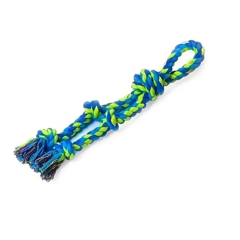 Heavy-Duty Rope Tug Toy - Triple-Knot Chew for Large Breed Dogs, Indestructible Tug-of-War
