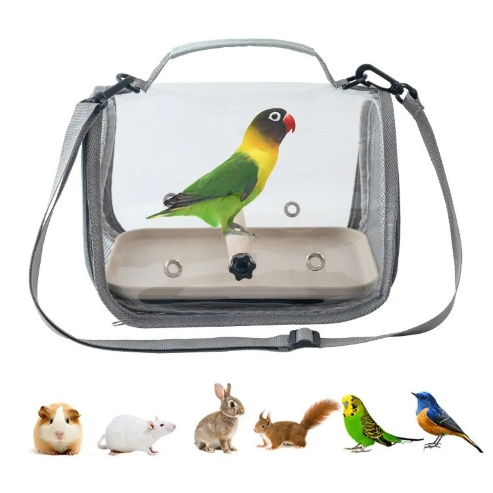 Portable Bird Travel Carrier