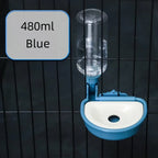 Hanging Pet Water Bottle & Bowl