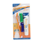 Pet Toothpaste Toothbrush Dog Cat Teeth Cleaning Dog Cat Fingertips Cat Dog Disposable Toothbrush Toothpaste Set