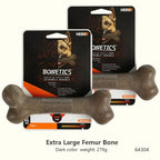 Durable Chew Bone for Dogs - Tough Nylon-Wood Dental Toy (All Sizes)