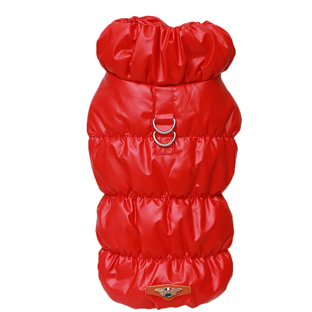 Soft Warm Dog Clothes Winter Padded Puppy Cat Coat Jacket For Small Medium Dogs
