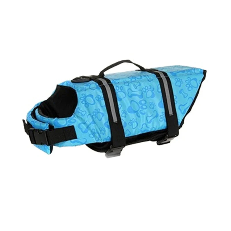 Dog Life Jacket - Reflective, Adjustable Safety Vest with Enhanced Buoyancy for Large Dogs