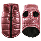 Warm Dog Clothes For Winter Outdoor Waterproof Pet Vest Coat For Small Medium Dogs High Neck Pets Jacket Chihuahua Bulldog Parka