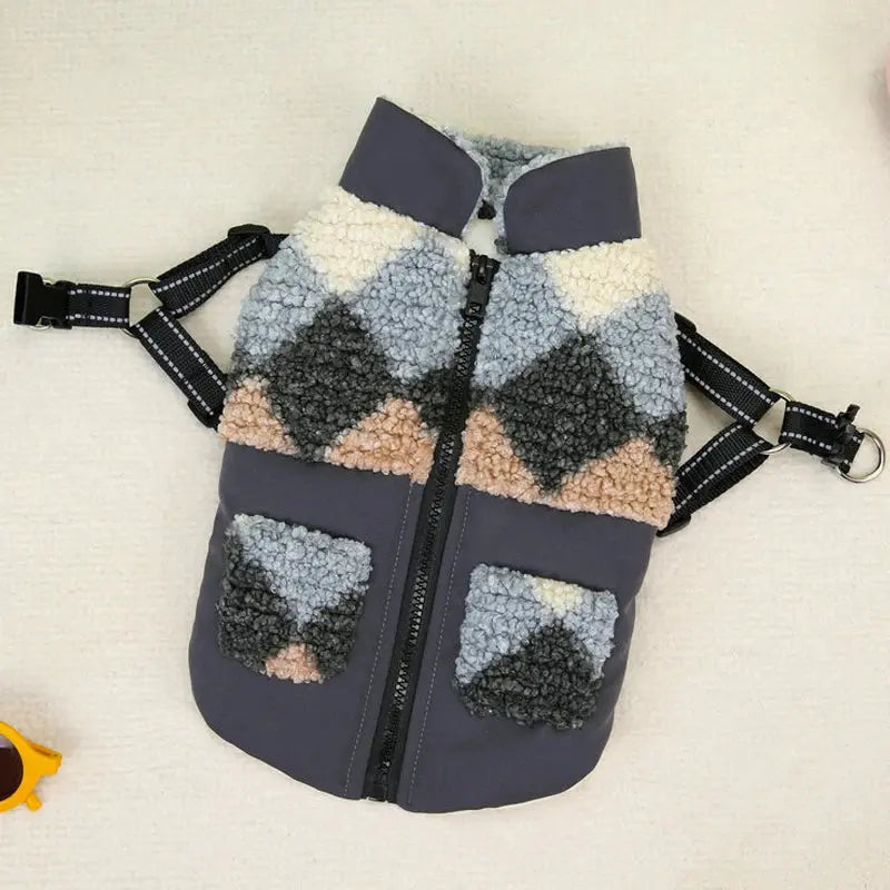 Winter Warm Pet Dog Jacket Thickened Pet Clothes for Small Medium Dogs Fleece Puppy Coat Yorkie Chihuahua Coat Dog Accessories