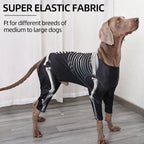 Dogs Skeleton Pattern Clothes Dog Halloween Cosplay Costume Halloween Bone Hoody Sweater Large Dog Jumpsuit Suit S-XXXL