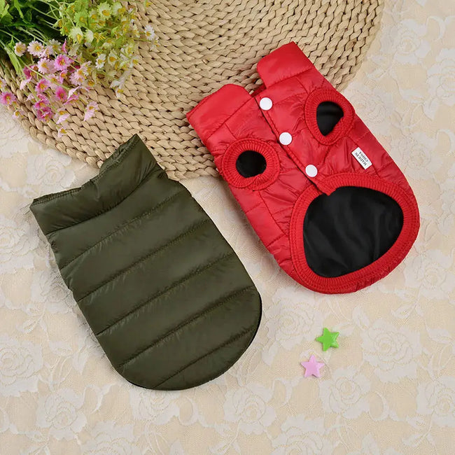 Warm Pet Dog Vest Clothes Chihuahua Pug Clothing Dogs Jacket Autumn Winter Dog Coat Clothes Outfit For Small Medium Dogs Cats Main Image