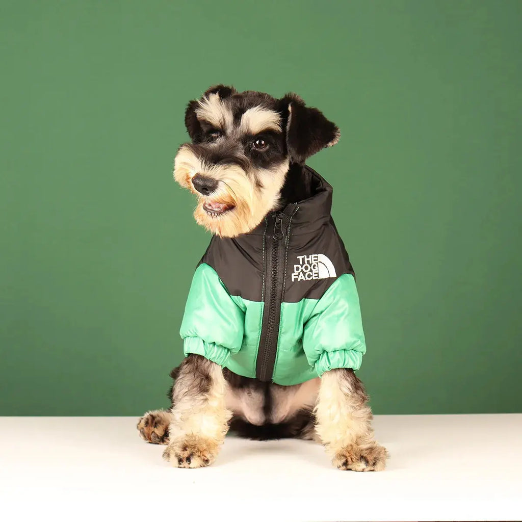 Large Winter Pet Dog Clothes French Bulldog Puppy Warm Windproof Jacket Small Medium Dog Reflective Coat Chihuahua Pet Outfits