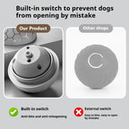Rechargeable Automatic Dog Toy Ball - LED Bouncing Ball w/ USB Charging for Cats & Dogs
