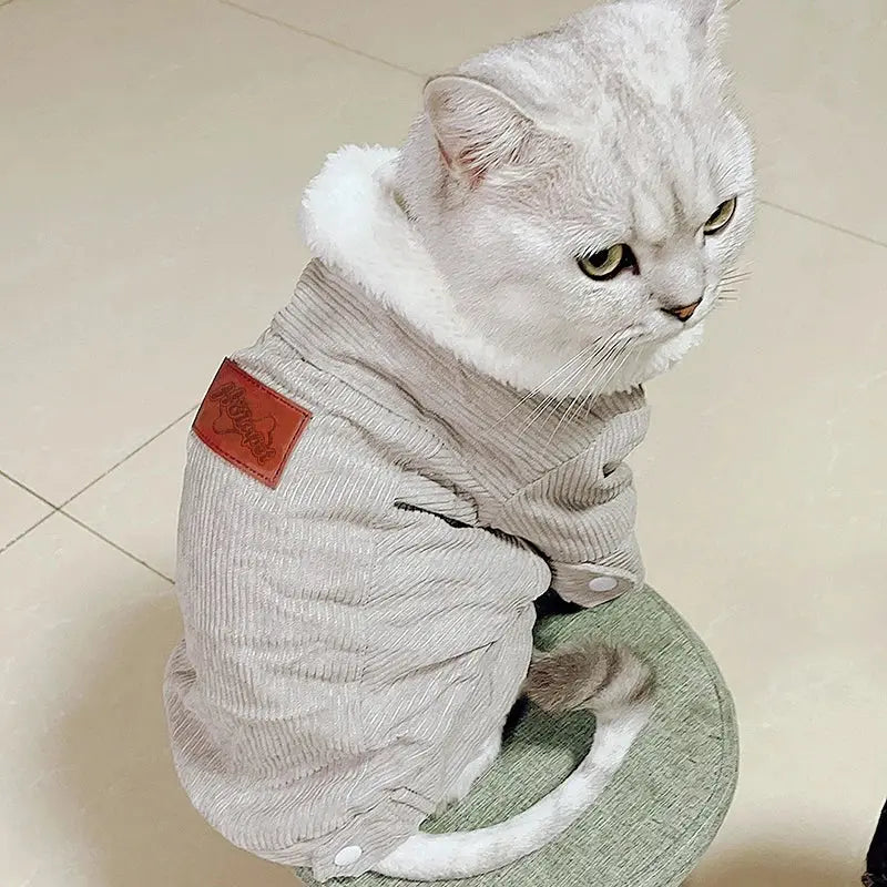 Winter Dog jacket For Small Medium Dogs Cats Fleece Puppy Kitten Jacket Coat Schnauzer Yorkshire Chihuahua Pet Costume
