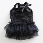 Dogs and Cats Dress Letters and Lace Design Pet Puppy Shirt Spring/Summer Clothes Outfit 2 Colours