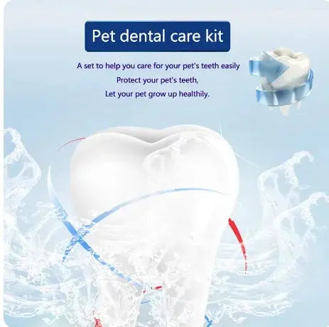 Pet Toothpaste Toothbrush Dog Cat Teeth Cleaning Dog Cat Fingertips Cat Dog Disposable Toothbrush Toothpaste Set