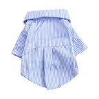 Fashion Pet Dog Clothes Bowknot Striped Shirts for Cat Dogs Cosplay Clothing Thin Summer Pet Costume Chihuahua Pet Supplies
