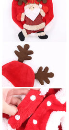 Christmas Dog Clothes for Small Medium Dogs Pet Costume Chihuahua Pets Hoodies Warm New Year Dog Clothing Yorkshire