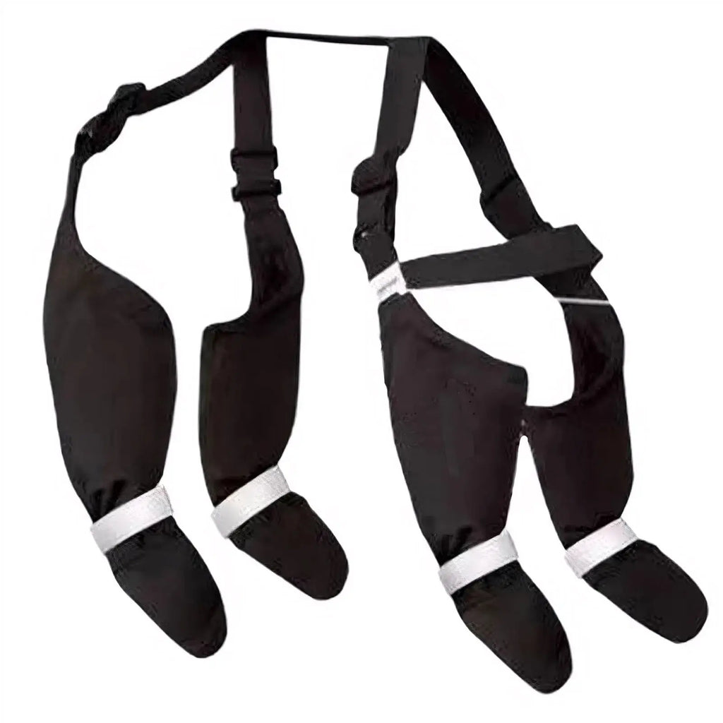 Reflective Dog Boots Shoes For Dogs Non-slip Pets Paws Protector Adjustable Walking Shoes Suspender Boots Outdoor Pet Sneakers
