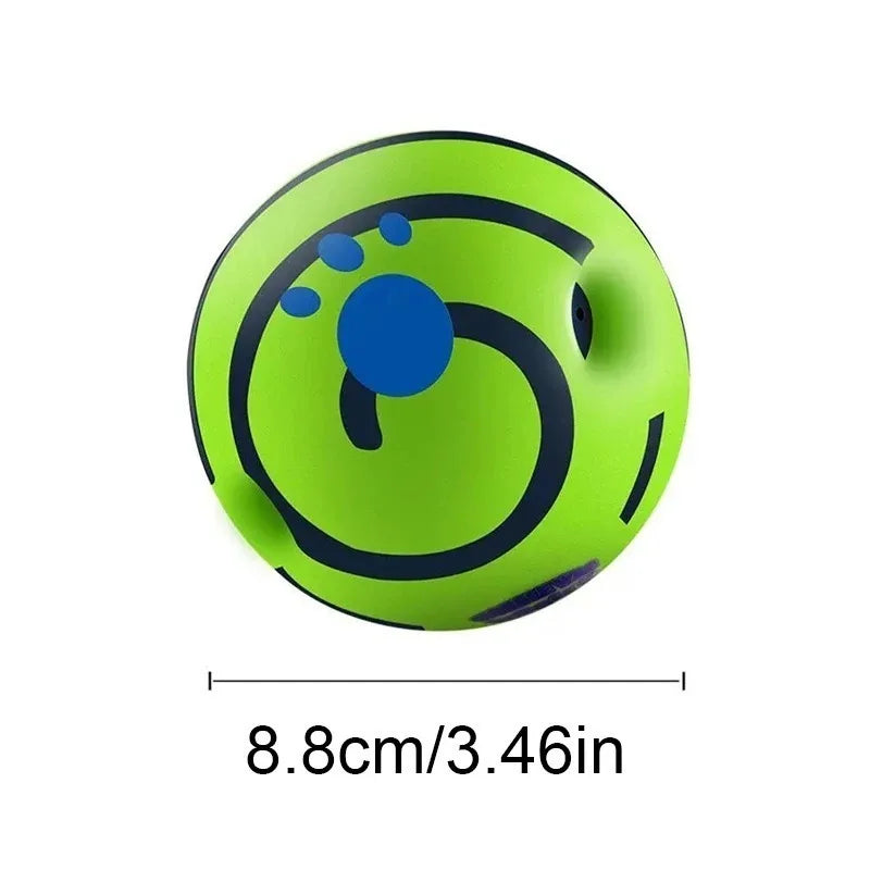 Dog Toy Wobble Wag Giggle Glow Ball – Interactive Dog Attention Toy with Fun Giggle Sounds
